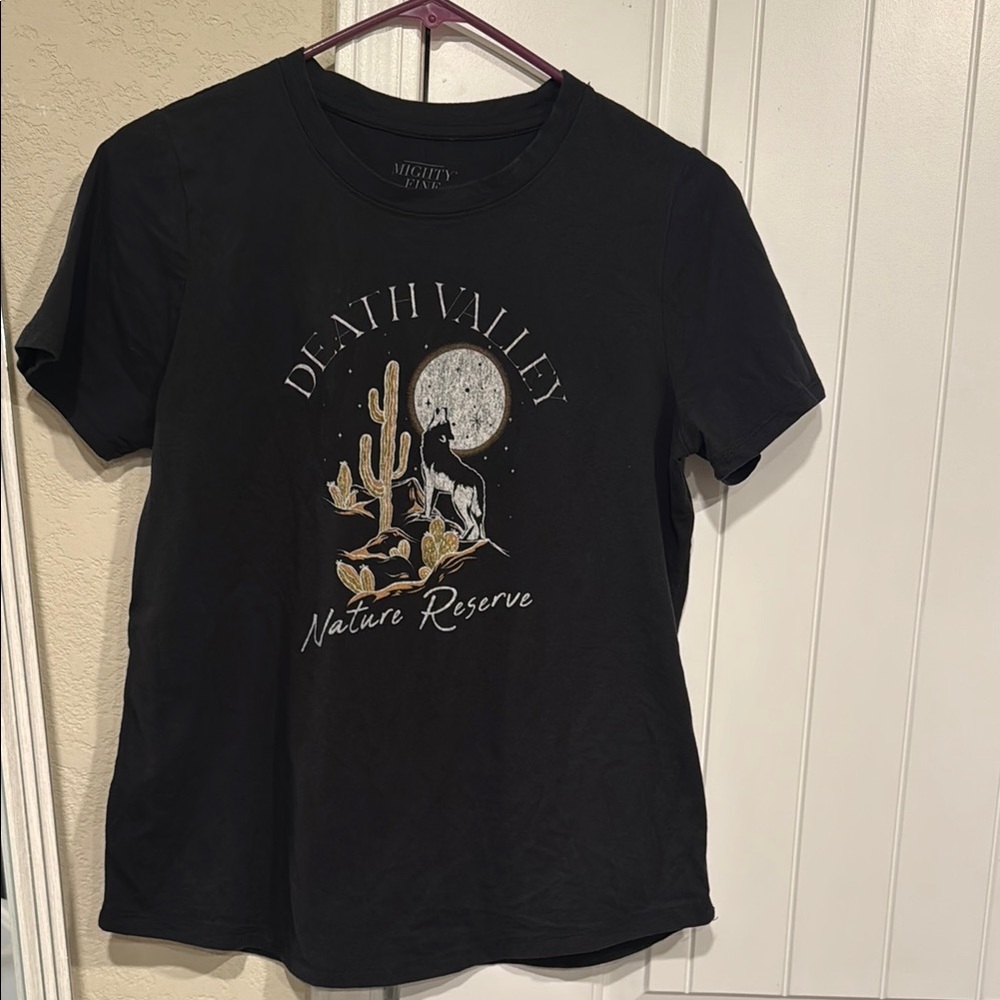 Black Death Valley Graphic T-Shirt